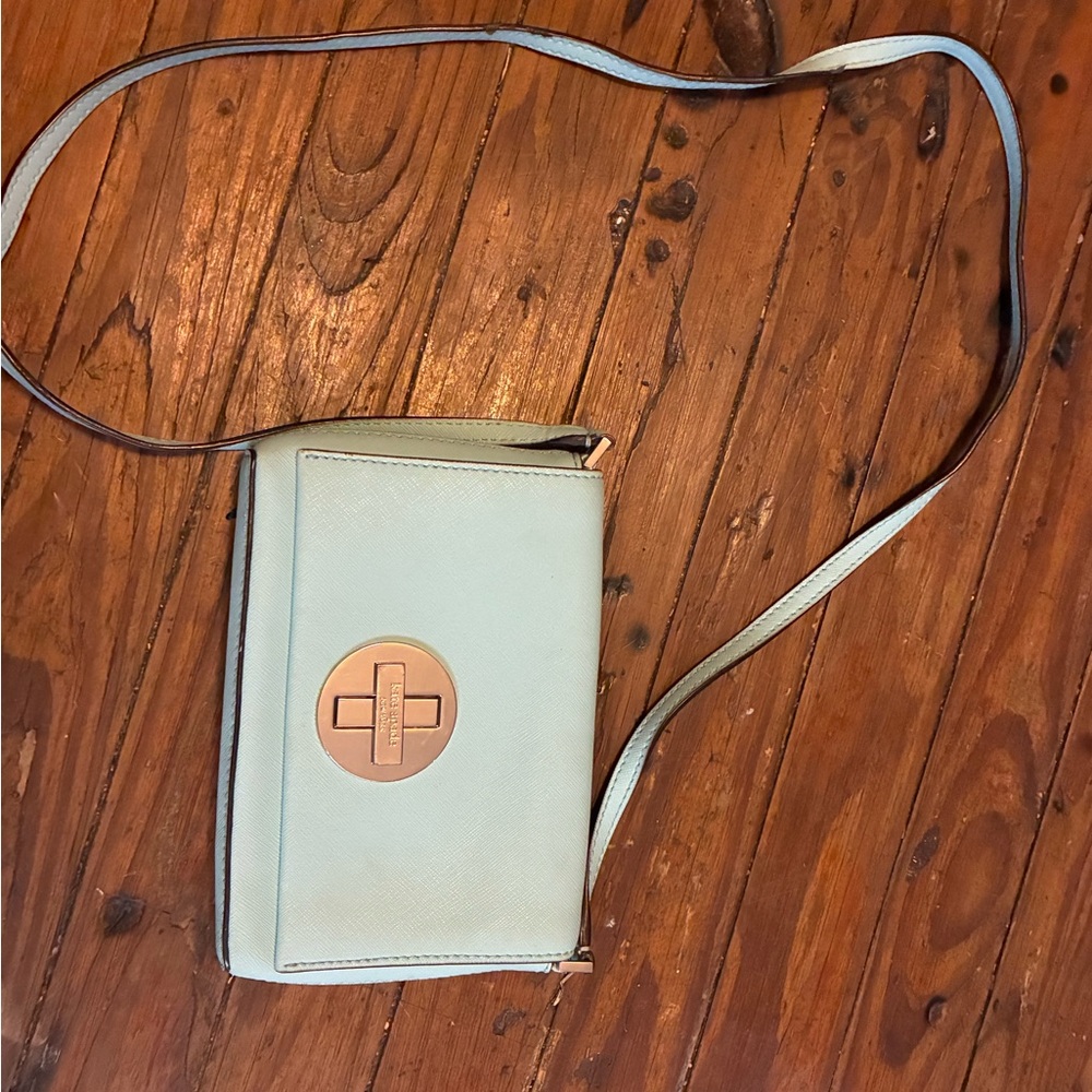 Kate Spade Light Blue Crossbody Bag
